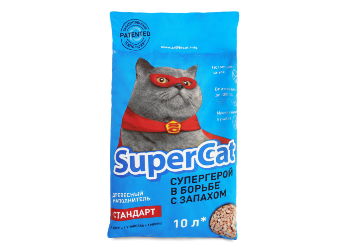 НАПОВНЮВАЧ СТАНДАРТ 3КГ SUPER CAT