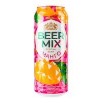 Пиво Світле Beermix Манго 2.5%Ж/Б 0.5Л Оболонь