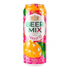 Пиво Світле Beermix Манго 2.5%Ж/Б 0.5Л Оболонь