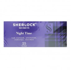 Чай Чорн Night Time /25Х2г/ 50Г Sherlock Secrets