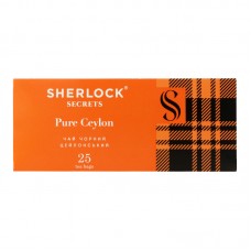 ЧАЙ ЧОРНИЙ PURE CEYLON /25Х2Г/ 50Г SHERLOCK S