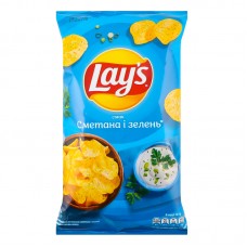 ЧІпси Карт Сметана/Зелень 60Г Lays