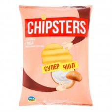 Чіпси Натур Гриби/Верш Соус 110Г Chipsters