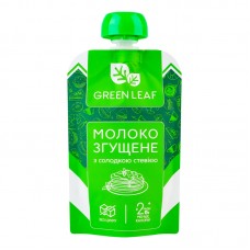 Молоко Згущ З Солод Стевією Д/П 90Г Green Leaf