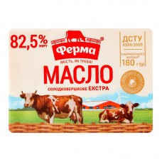 Масло Сол/Верш Екстра 82.5% 180Г Ферма