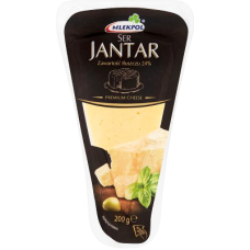 СИР ТВЕРДИЙ JANTAR 200Г MLEKPOL