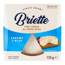 Сир Briette Creamy Blue 60% 125Г Kaserei