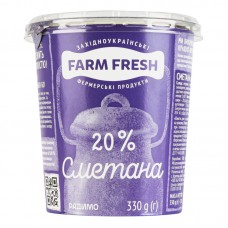 Сметана 20% Ст 330Г Farm Fresh