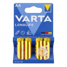Батар Longlife Аа Lr6 /4Шт/ 1Пач Varta